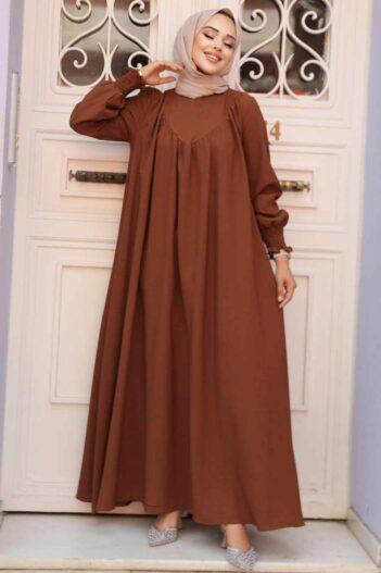 لباس بلند – لباس مجلسی زنانه نوا استایل Neva Style با کد ANT-23211