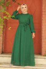 لباس بلند – لباس مجلسی زنانه نوا استایل Neva Style با کد ARM-27922