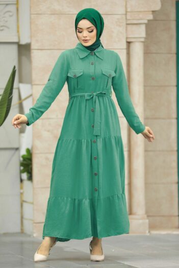 لباس بلند – لباس مجلسی زنانه نوا استایل Neva Style با کد ALK-40971