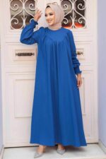 لباس بلند – لباس مجلسی زنانه نوا استایل Neva Style با کد ANT-23211