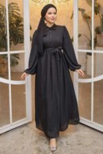 لباس بلند – لباس مجلسی زنانه نوا استایل Neva Style با کد AF-14121
