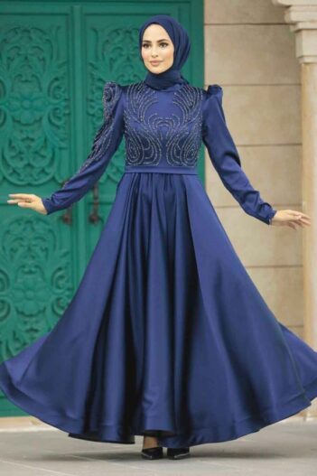 لباس بلند – لباس مجلسی زنانه نوا استایل Neva Style با کد EGS-23191