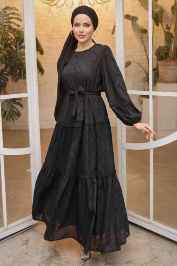 لباس بلند – لباس مجلسی زنانه نوا استایل Neva Style با کد AF-14131