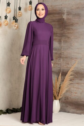 لباس بلند – لباس مجلسی زنانه نوا استایل Neva Style با کد ARM-5470