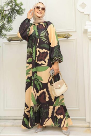 لباس بلند – لباس مجلسی زنانه نوا استایل Neva Style با کد CTL-34610