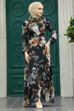 لباس بلند – لباس مجلسی زنانه نوا استایل Neva Style با کد OZD-27942