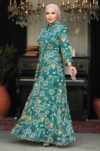 لباس بلند – لباس مجلسی زنانه نوا استایل Neva Style با کد OZD-279326
