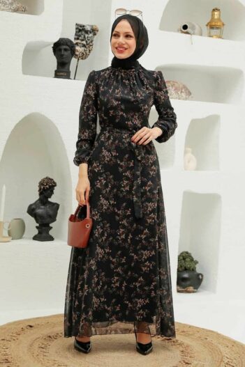 لباس بلند – لباس مجلسی زنانه نوا استایل Neva Style با کد OZD-27923