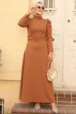 لباس بلند – لباس مجلسی زنانه نوا استایل Neva Style با کد MMR-554