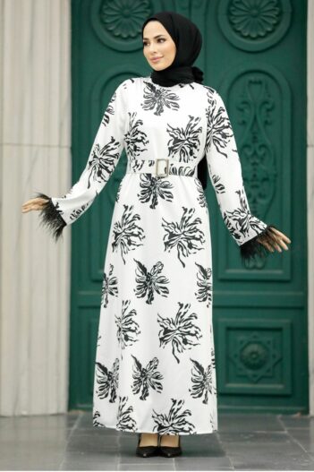 لباس بلند – لباس مجلسی زنانه نوا استایل Neva Style با کد VMK-77301