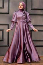 لباس بلند – لباس مجلسی زنانه نوا استایل Neva Style با کد EGS-2208