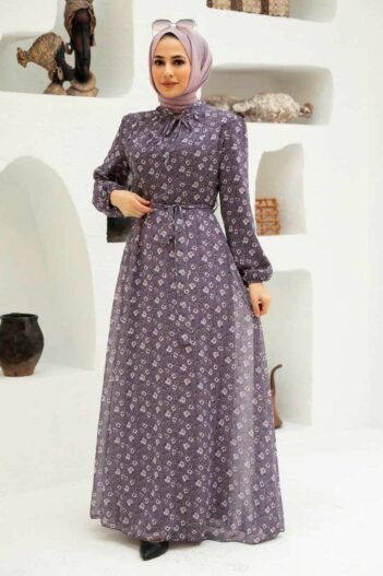 لباس بلند – لباس مجلسی زنانه نوا استایل Neva Style با کد ARM-279045