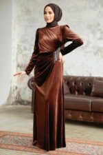 لباس بلند – لباس مجلسی زنانه نوا استایل Neva Style با کد OD-36891