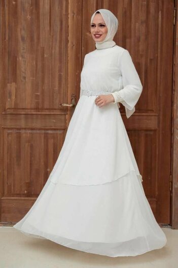 لباس بلند – لباس مجلسی زنانه نوا استایل Neva Style با کد ARM-5489