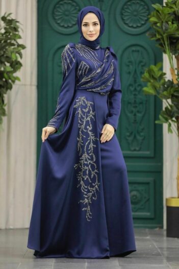لباس بلند – لباس مجلسی زنانه نوا استایل Neva Style با کد OZD-40641