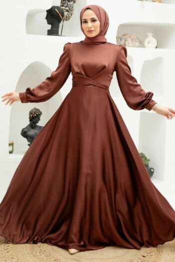 لباس بلند – لباس مجلسی زنانه نوا استایل Neva Style با کد OZD-3064