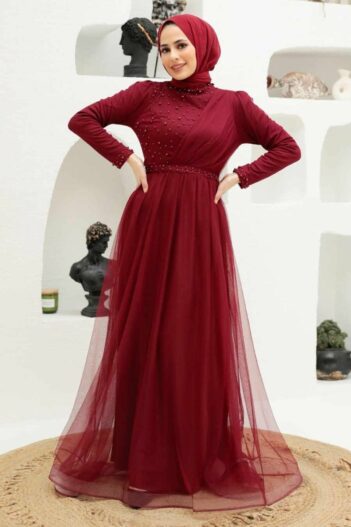 لباس بلند – لباس مجلسی زنانه نوا استایل Neva Style با کد ARM-56641