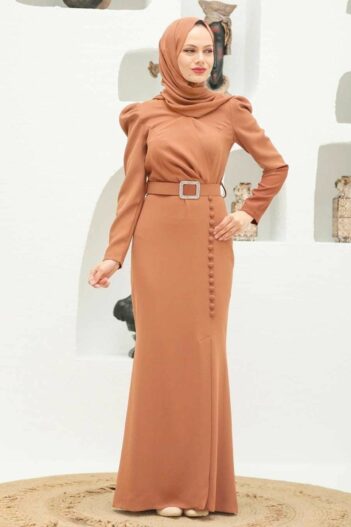 لباس بلند – لباس مجلسی زنانه نوا استایل Neva Style با کد OZD-3231