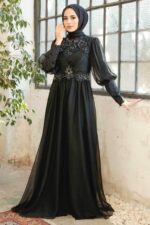 لباس بلند – لباس مجلسی زنانه نوا استایل Neva Style با کد FY-25822