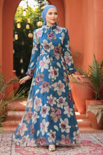 لباس بلند – لباس مجلسی زنانه نوا استایل Neva Style با کد OZD-279325