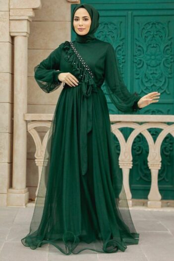 لباس بلند – لباس مجلسی زنانه نوا استایل Neva Style با کد FY-25841