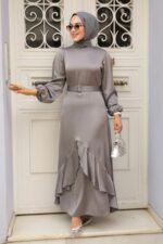 لباس بلند – لباس مجلسی زنانه نوا استایل Neva Style با کد BSL-4566