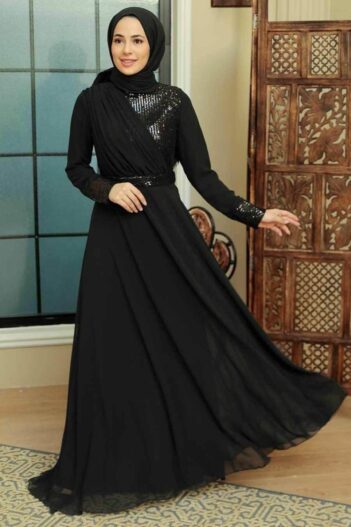 لباس بلند – لباس مجلسی زنانه نوا استایل Neva Style با کد ARM-5793