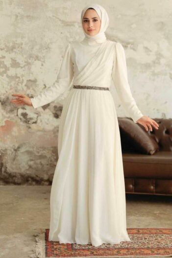 لباس بلند – لباس مجلسی زنانه نوا استایل Neva Style با کد ARM-5737