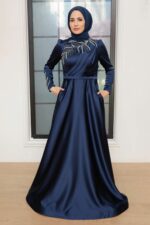 لباس بلند – لباس مجلسی زنانه نوا استایل Neva Style با کد EGS-22401