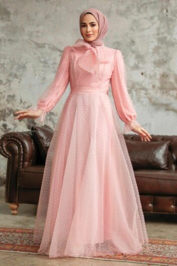 لباس بلند – لباس مجلسی زنانه نوا استایل Neva Style با کد OZD-3871