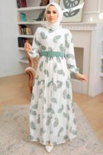 لباس بلند – لباس مجلسی زنانه نوا استایل Neva Style با کد MDG-1228