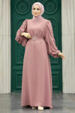 لباس بلند – لباس مجلسی زنانه نوا استایل Neva Style با کد BSL-5866