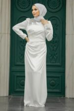 لباس بلند – لباس مجلسی زنانه نوا استایل Neva Style با کد OZD-40773