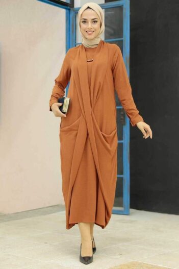 لباس بلند – لباس مجلسی زنانه نوا استایل Neva Style با کد NWK-34281