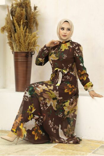 لباس بلند – لباس مجلسی زنانه نوا استایل Neva Style با کد OZD-27942