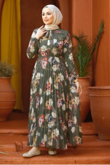 لباس بلند – لباس مجلسی زنانه نوا استایل Neva Style با کد SN-50191