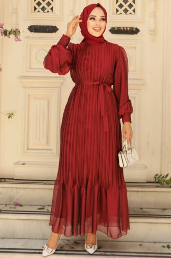 لباس بلند – لباس مجلسی زنانه نوا استایل Neva Style با کد OZD-3747