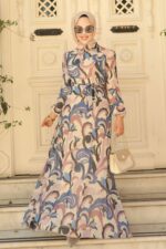 لباس بلند – لباس مجلسی زنانه نوا استایل Neva Style با کد OZD-27936