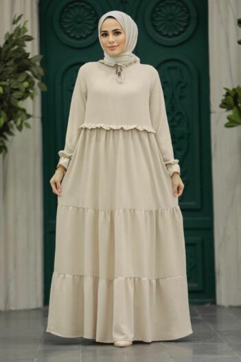 لباس بلند – لباس مجلسی زنانه نوا استایل Neva Style با کد BSL-5854