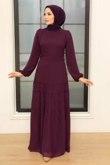 لباس بلند – لباس مجلسی زنانه نوا استایل Neva Style با کد ARM-5712
