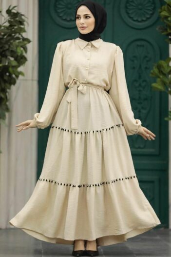 لباس بلند – لباس مجلسی زنانه نوا استایل Neva Style با کد PRT-5194
