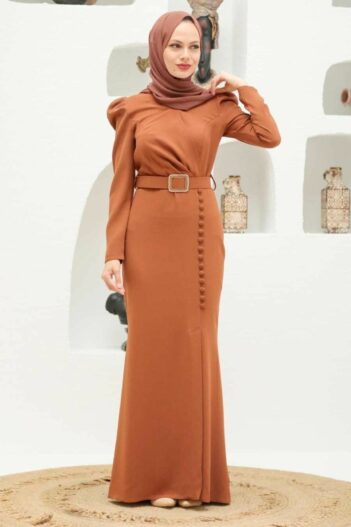 لباس بلند – لباس مجلسی زنانه نوا استایل Neva Style با کد OZD-3231