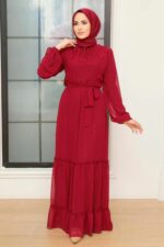 لباس بلند – لباس مجلسی زنانه نوا استایل Neva Style با کد ARM-5726