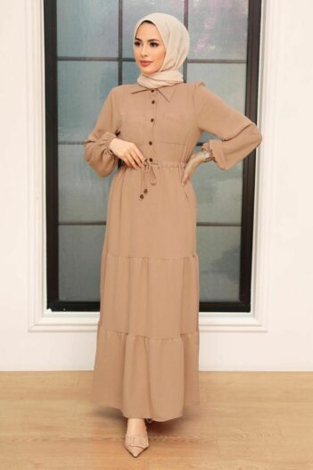 لباس بلند – لباس مجلسی زنانه نوا استایل Neva Style با کد BSL-5720