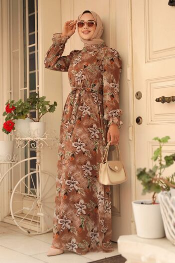 لباس بلند – لباس مجلسی زنانه نوا استایل Neva Style با کد OZD-29710