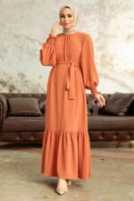 لباس بلند – لباس مجلسی زنانه نوا استایل Neva Style با کد MGC-5972