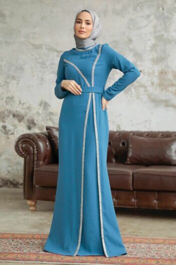 لباس بلند – لباس مجلسی زنانه نوا استایل Neva Style با کد OZD-37261