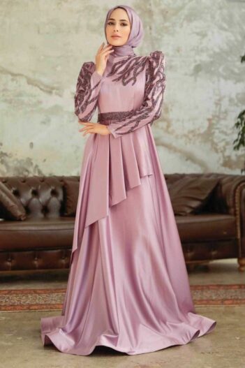 لباس بلند – لباس مجلسی زنانه نوا استایل Neva Style با کد EGS-22671