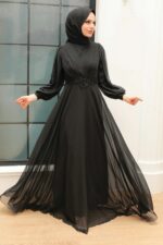 لباس بلند – لباس مجلسی زنانه نوا استایل Neva Style با کد OZD-3435
