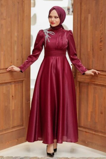 لباس بلند – لباس مجلسی زنانه نوا استایل Neva Style با کد EGS-22301